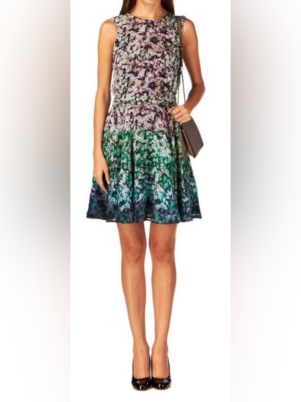 French Connection Ombre Floral Dress